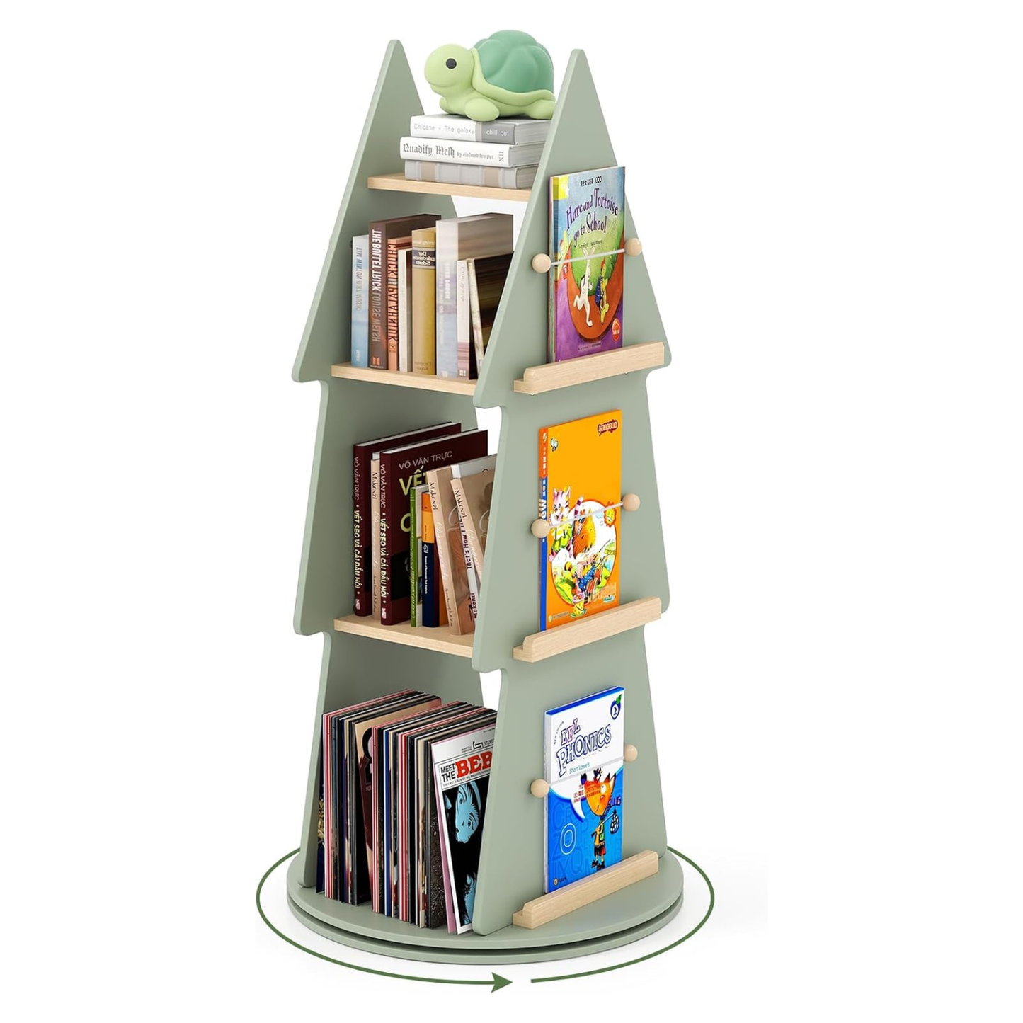 Spinning Tree Bookshelf