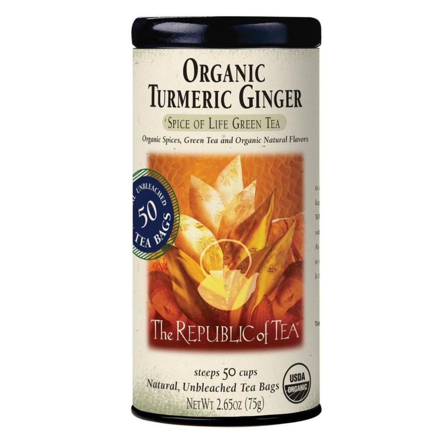 Organic Turmeric Ginger Tea
