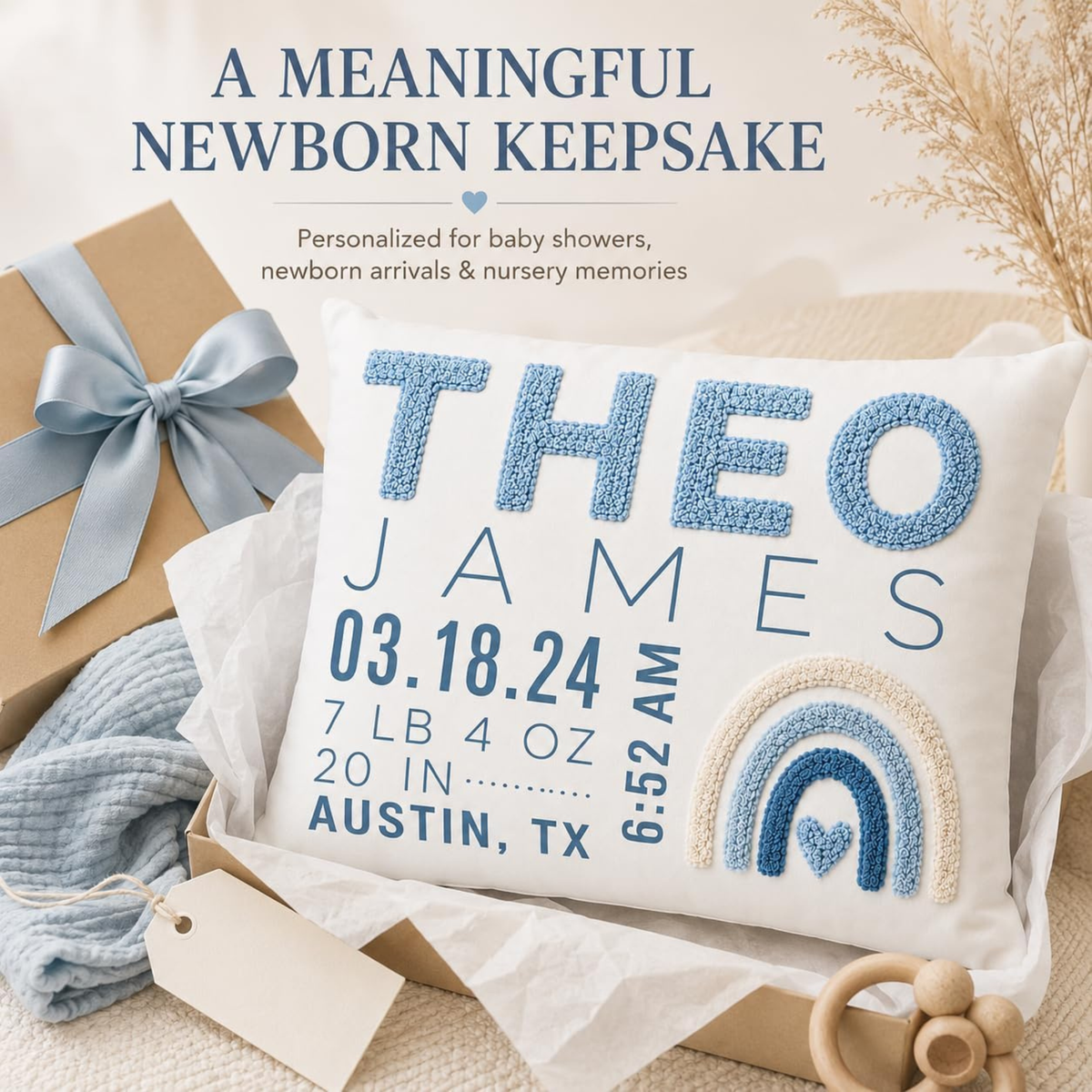 Custom Baby Pillow