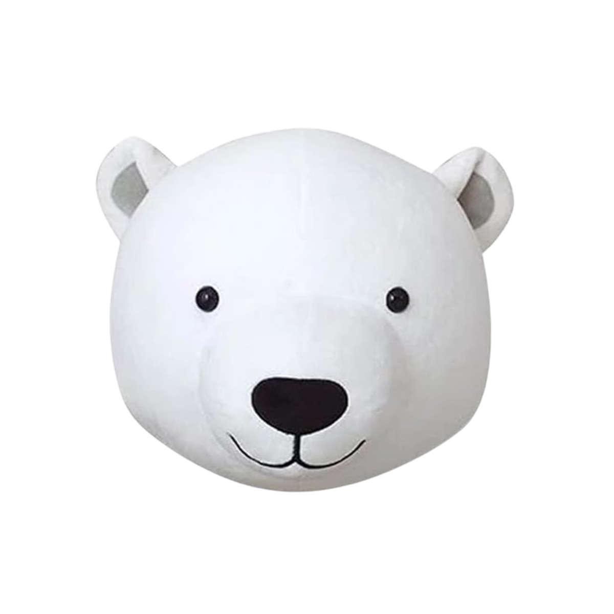 Plush Animal Head Decor