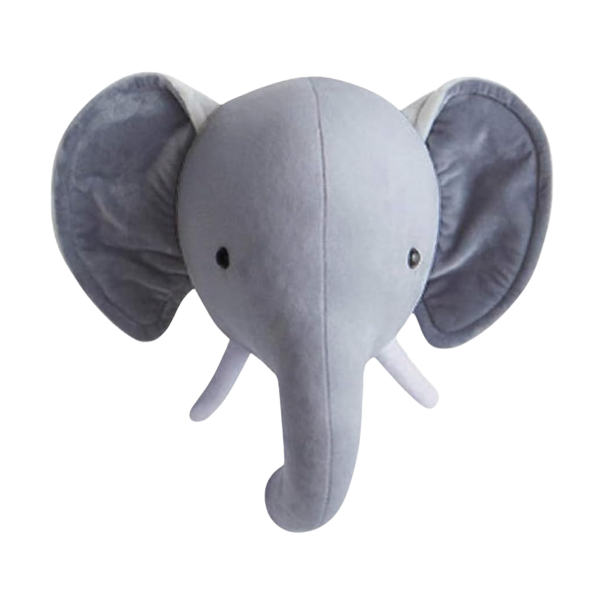 Plush Animal Head Decor