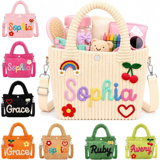 Custom Name Kids Purse
