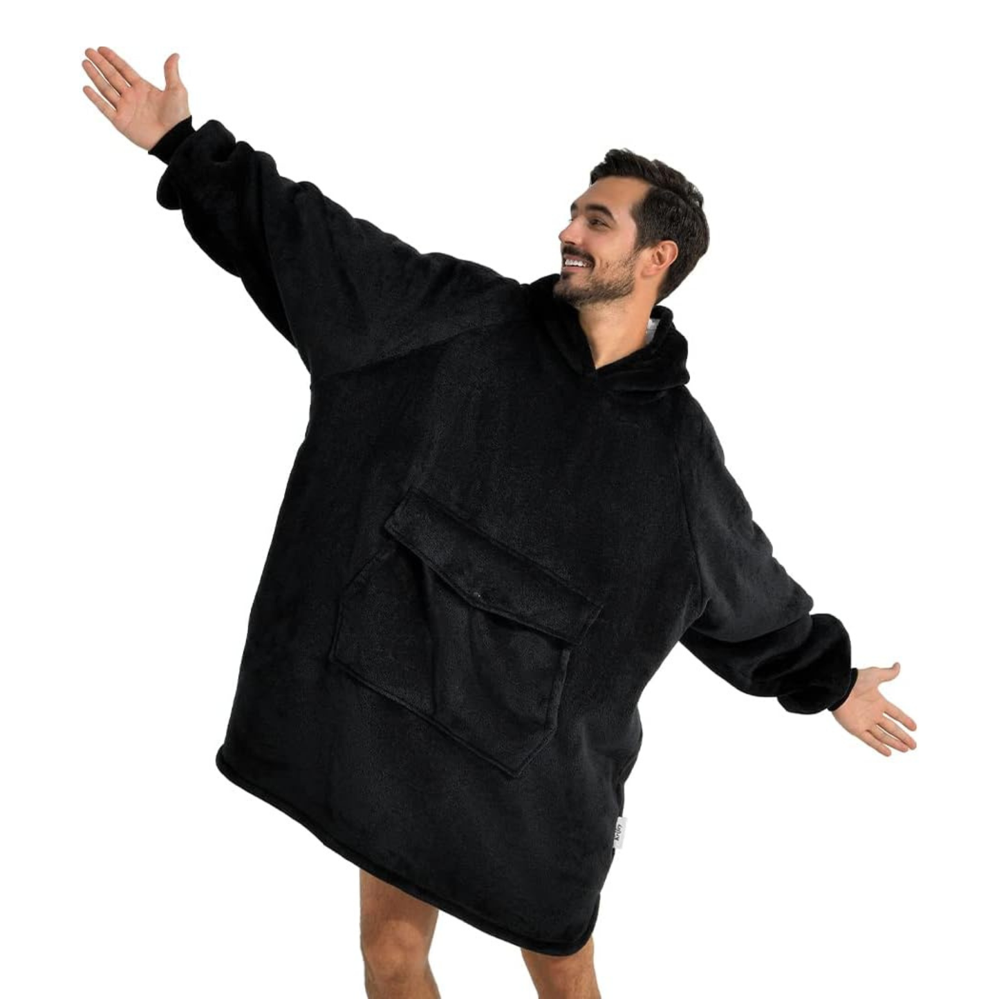 Wearable Blanket with Sherpa